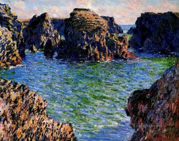 Llegando a PortGoulphar BelleIle Claude Monet Pinturas al óleo